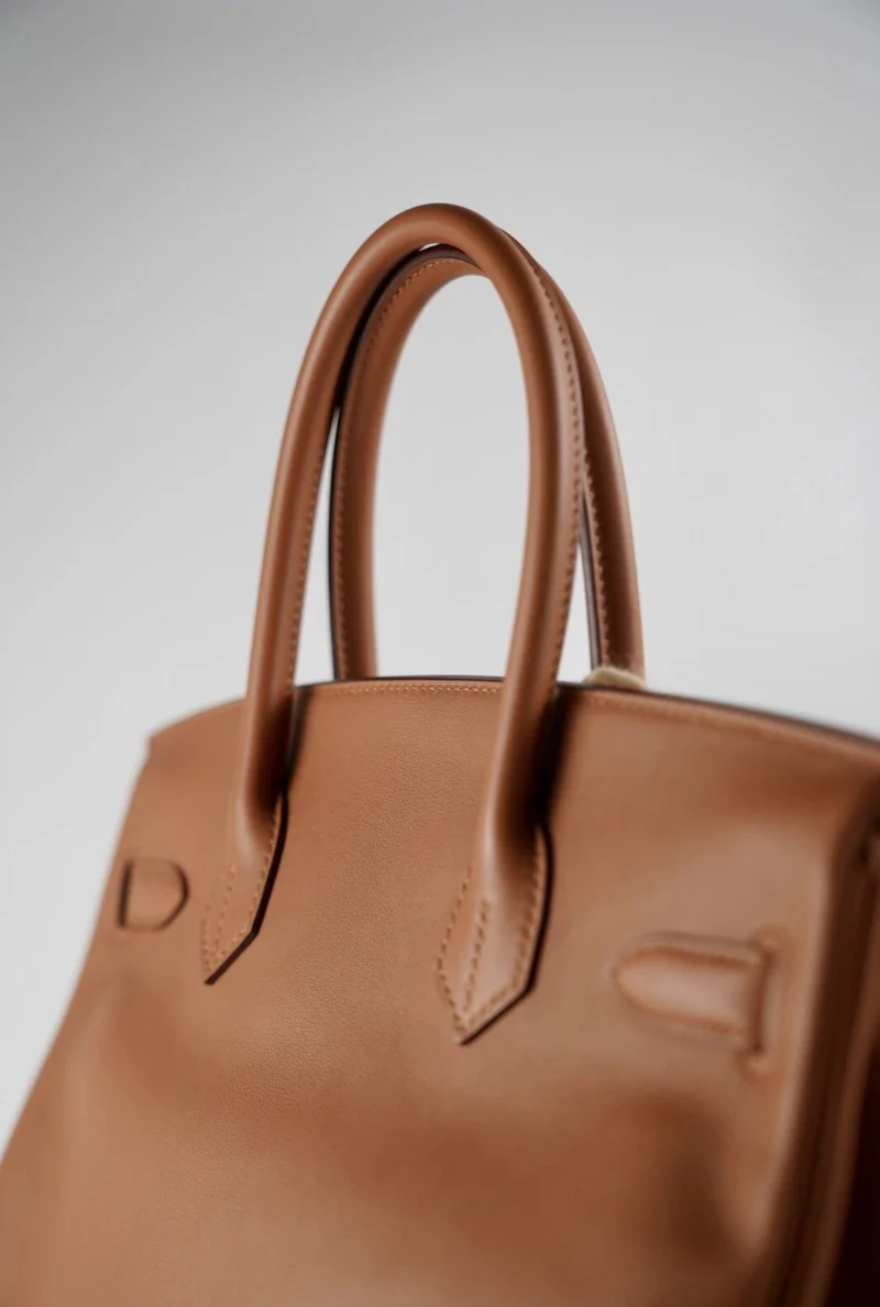 Hermes Birkin 30 Swift Epsom Tressage Gold/Bleu du Nord/Bleu Indigo Limited Edition 2 Hermes Birkin 30 Swift Epsom Tressage Gold/Bleu du Nord/Bleu Indigo Limited Edition - Image 2