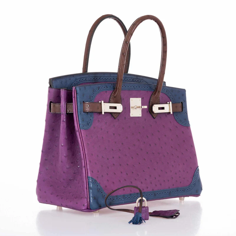 Hermes Birkin 30 Black Box Leather Bag Palladium Hardware 3 Hermes Birkin 30 Black Box Leather Bag Palladium Hardware - Image 3