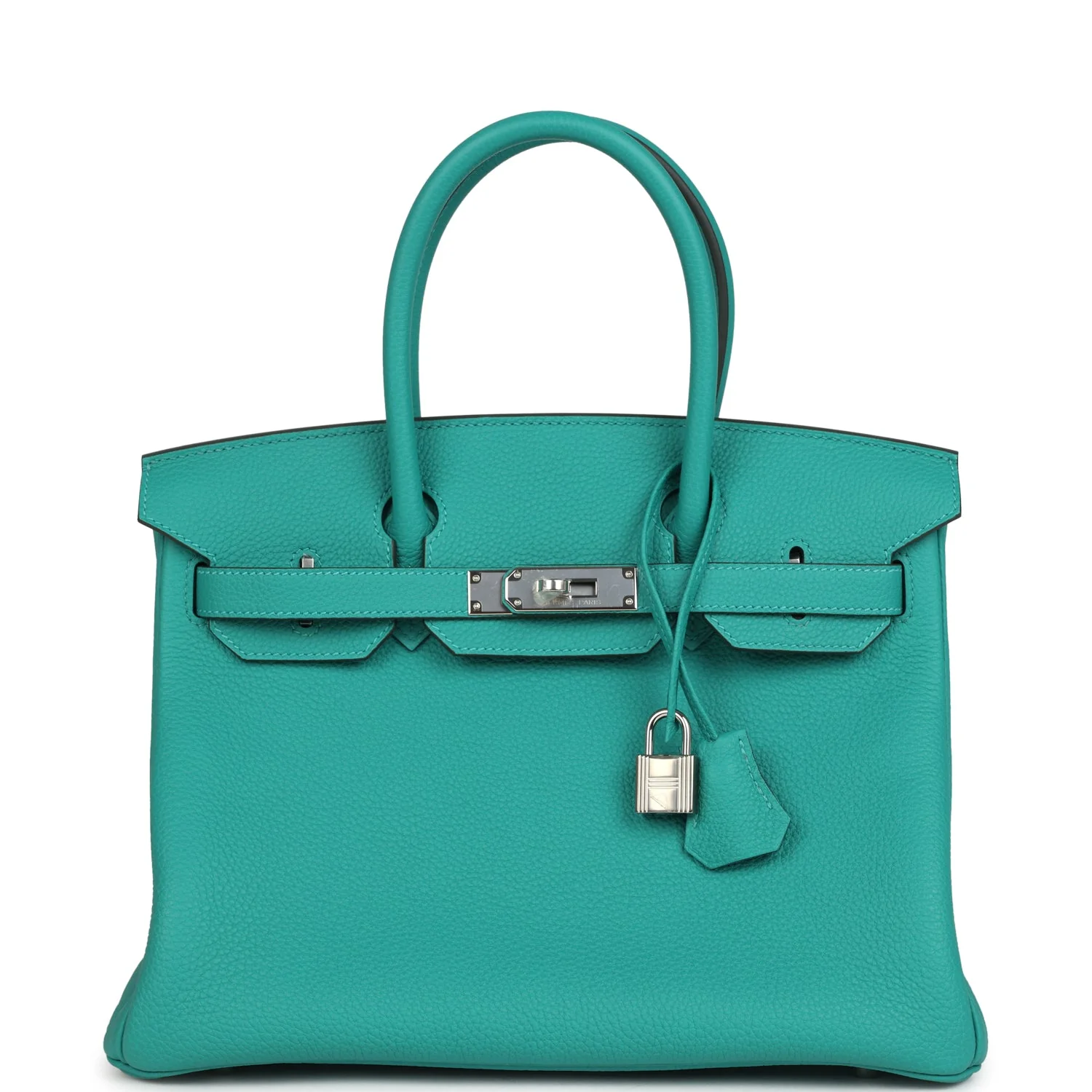 Hermès Birkin 30 Vert Verone Togo Palladium Hardware 1 Hermès Birkin 30 Vert Verone Togo Palladium Hardware