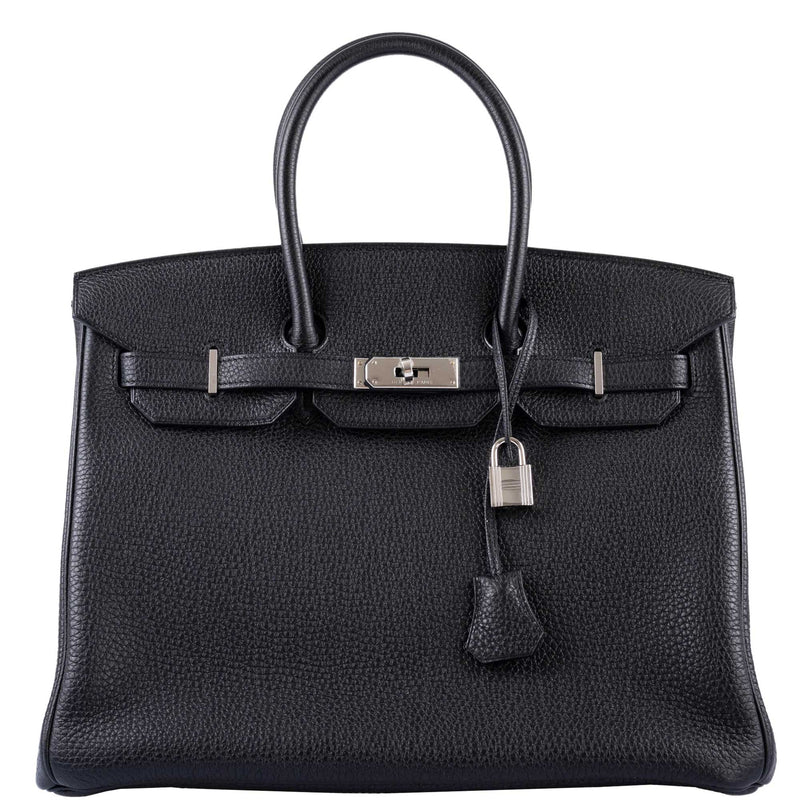 Hermès Birkin 35 Black Togo leather Palladium Hardware 1 Hermès Birkin 35 Black Togo leather Palladium Hardware