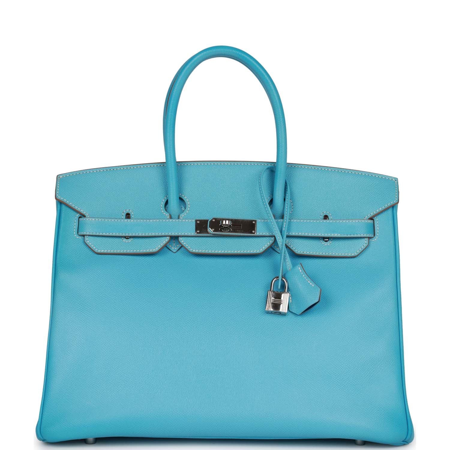 Hermès Birkin 35 Celeste Candy Epsom Palladium Hardware 2 Hermès Birkin 35 Celeste Candy Epsom Palladium Hardware - Image 2
