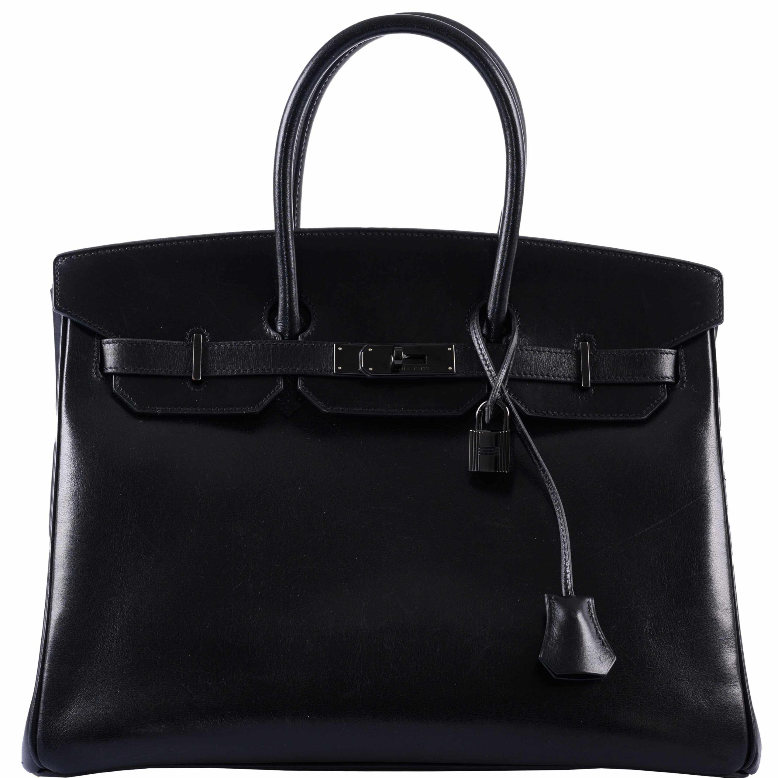Hermès Birkin 35 SO BLACK Box Calf PVD Hardware 1 Hermès Birkin 35 SO BLACK Box Calf PVD Hardware