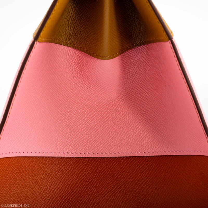Hermès Birkin 35 Sellier "Sunrise" Rainbow Epsom Palladium Hardware 2 Hermès Birkin 35 Sellier "Sunrise" Rainbow Epsom Palladium Hardware - Image 2