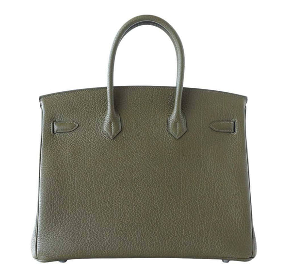 Hermès Birkin 35 Vert Veronese Fjord Bag 2 Hermès Birkin 35 Vert Veronese Fjord Bag - Image 2