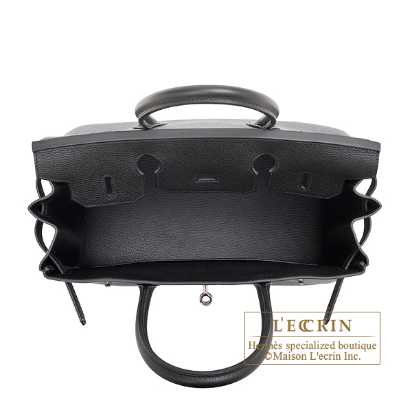 Hermes Birkin bag 30 Black Togo leather Silver hardware 4 Hermes Birkin bag 30 Black Togo leather Silver hardware - Image 4