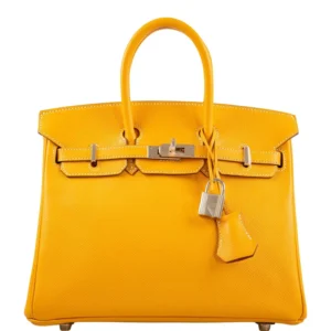 Hermès Candy Birkin 30 Jaune d'Or Epsom and Potiron Permabrass Hardware (1)