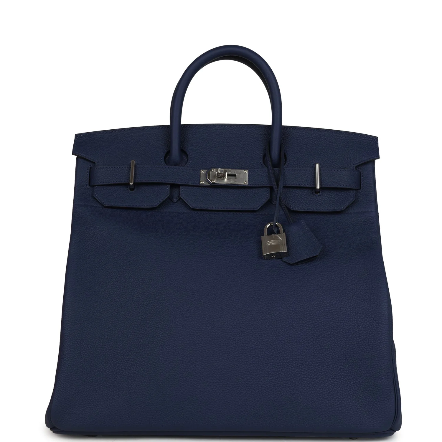 Hermès HAC Birkin 40 Bleu Saphir Togo Palladium Hardware 1 Hermès HAC Birkin 40 Bleu Saphir Togo Palladium Hardware