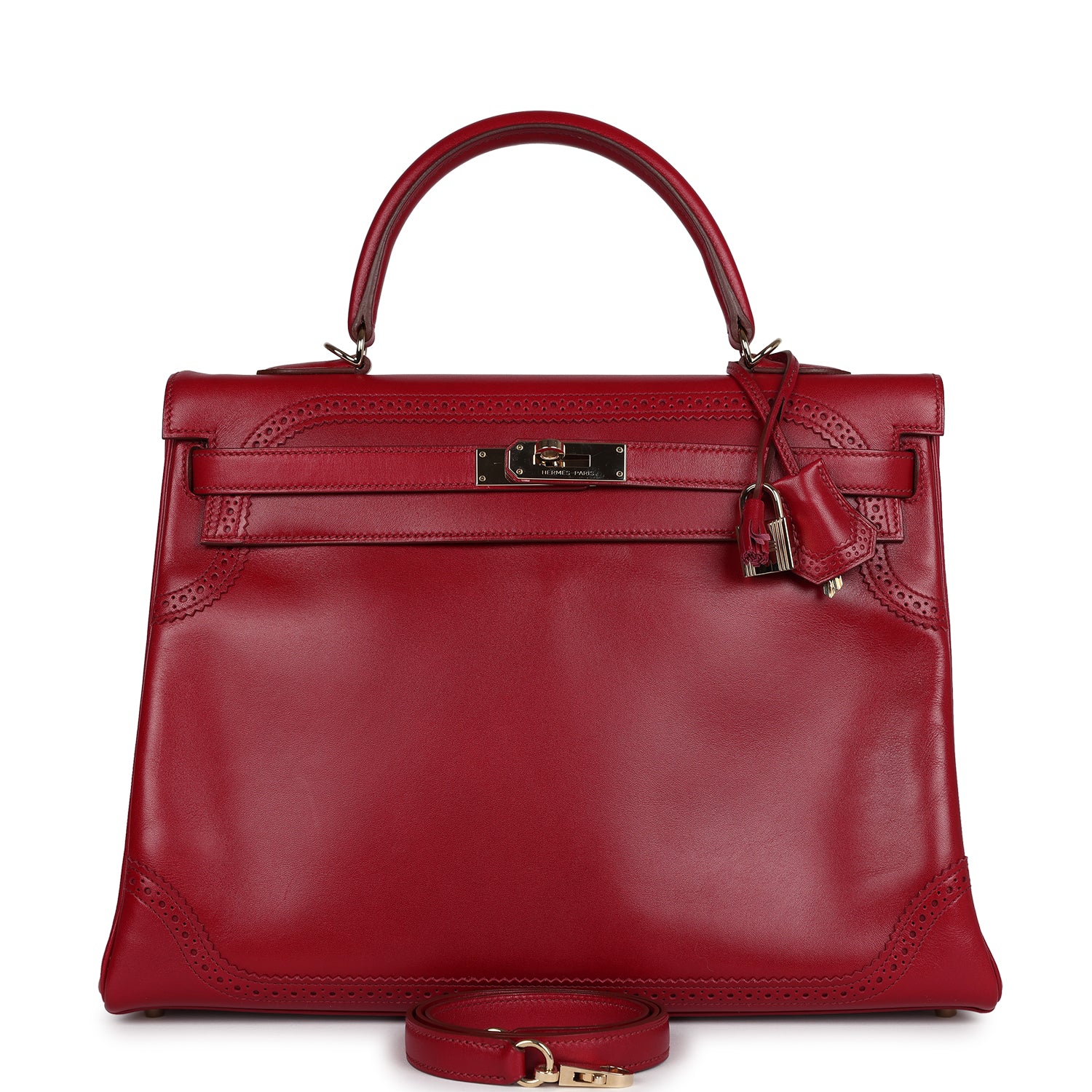 Hermès Kelly Ghillies Retourne 30 Rubis Tadelakt Permabrass Hardware 1 Hermès Kelly Ghillies Retourne 30 Rubis Tadelakt Permabrass Hardware