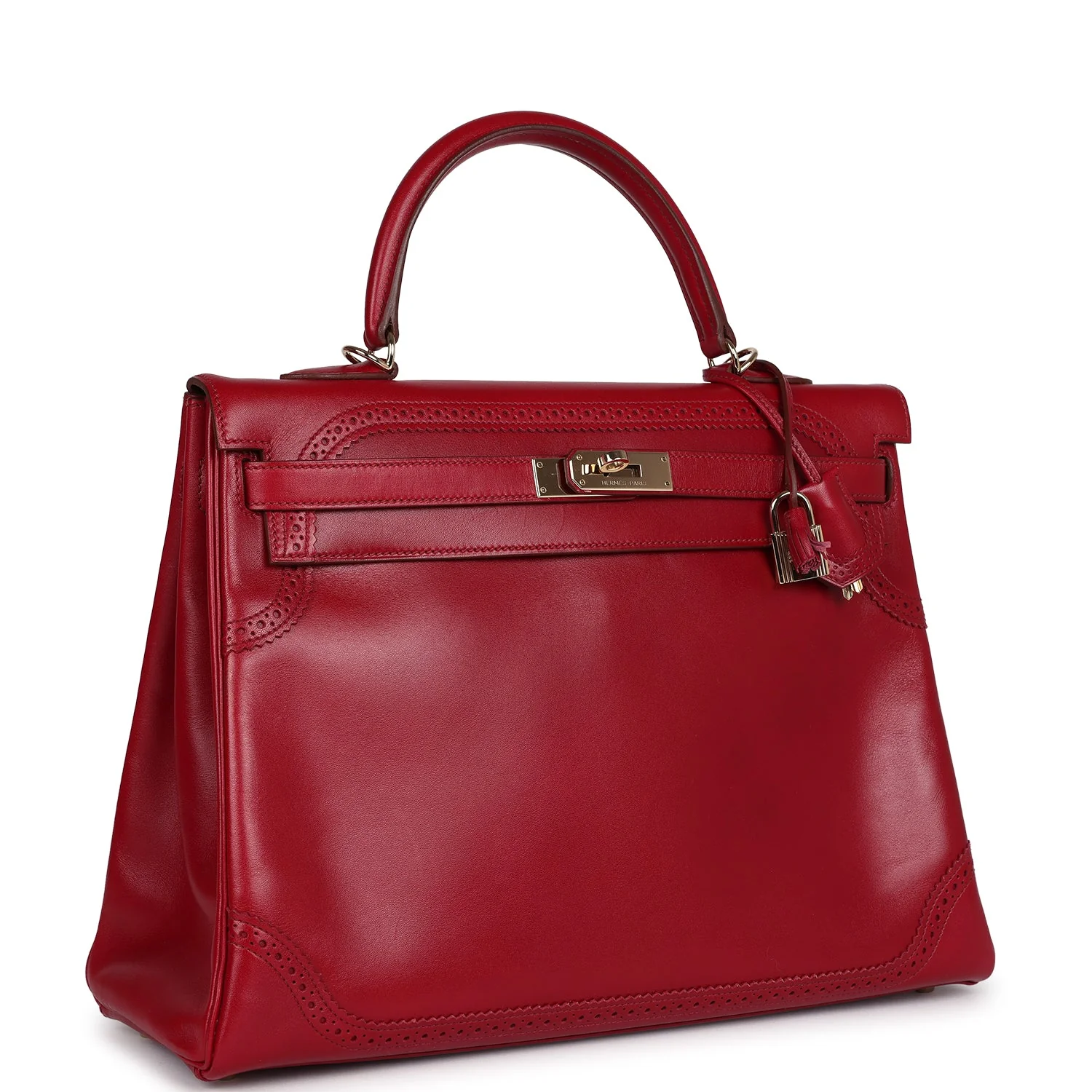Hermès Kelly Ghillies Retourne 30 Rubis Tadelakt Permabrass Hardware 3 Hermès Kelly Ghillies Retourne 30 Rubis Tadelakt Permabrass Hardware - Image 3
