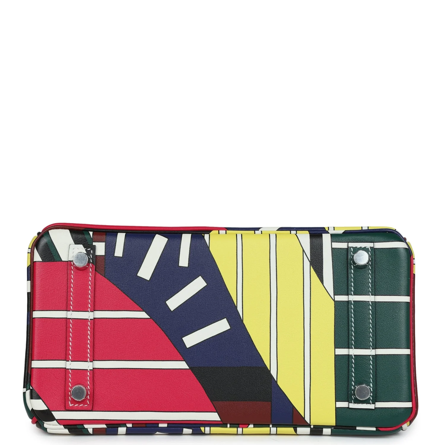 Hermès "One Two Three and Away We Go" Birkin 25 Multicolor Swift Palladium Hardware 2 Hermès "One Two Three and Away We Go" Birkin 25 Multicolor Swift Palladium Hardware - Image 2