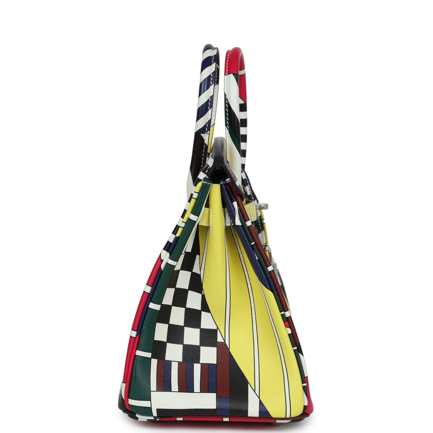 Hermès "One Two Three and Away We Go" Birkin 25 Multicolor Swift Palladium Hardware 3 Hermès "One Two Three and Away We Go" Birkin 25 Multicolor Swift Palladium Hardware - Image 3