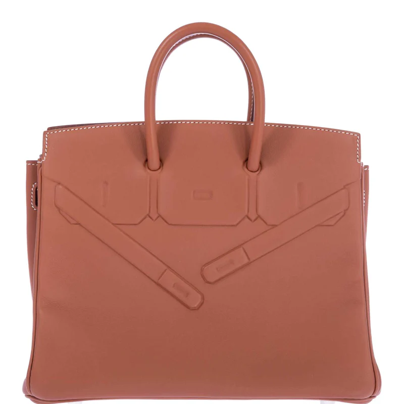 Hermès Shadow Birkin 25 Gold Swift Gold Hardware 1 Hermès Shadow Birkin 25 Gold Swift Gold Hardware