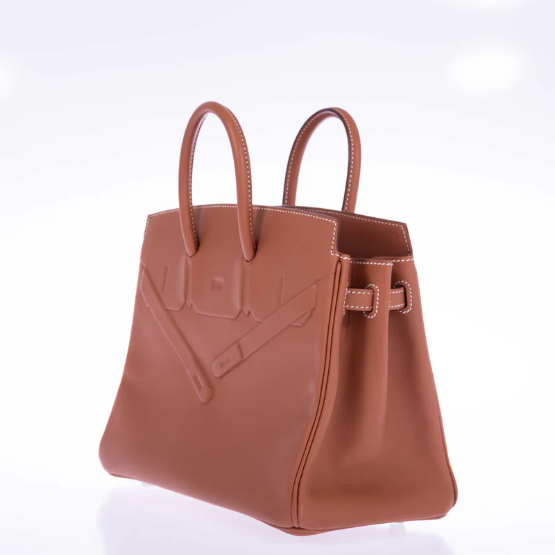 Hermès Shadow Birkin 25 Gold Swift Gold Hardware 3 Hermès Shadow Birkin 25 Gold Swift Gold Hardware - Image 3