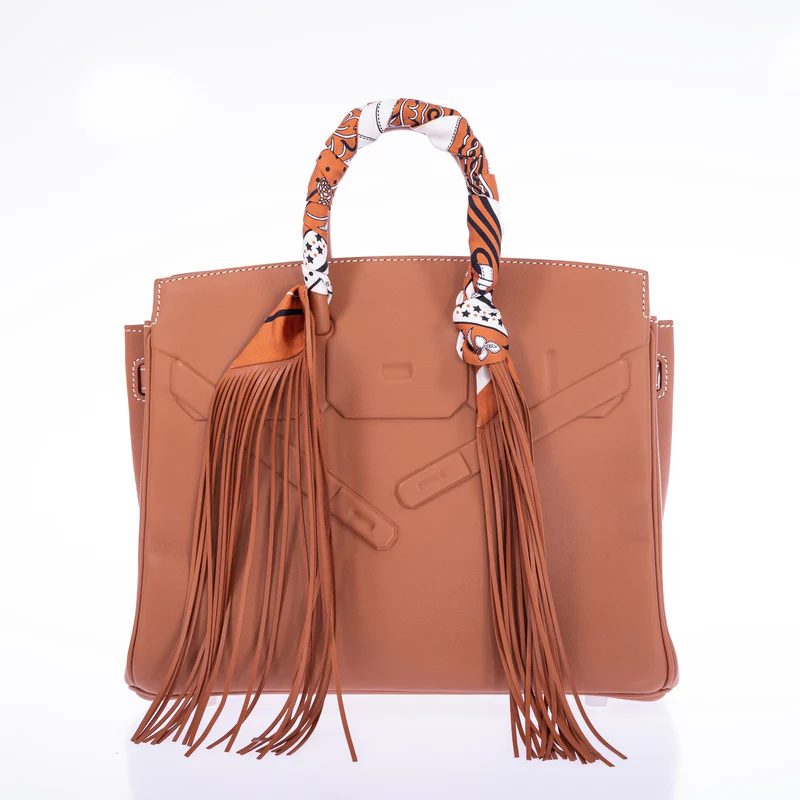 Hermès Shadow Birkin 25 Gold Swift Gold Hardware 5 Hermès Shadow Birkin 25 Gold Swift Gold Hardware - Image 5