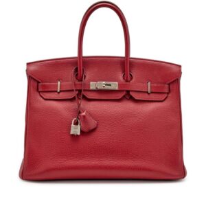 Rogue Vif Togo Birkin 35 Palladium Hardware, (1)