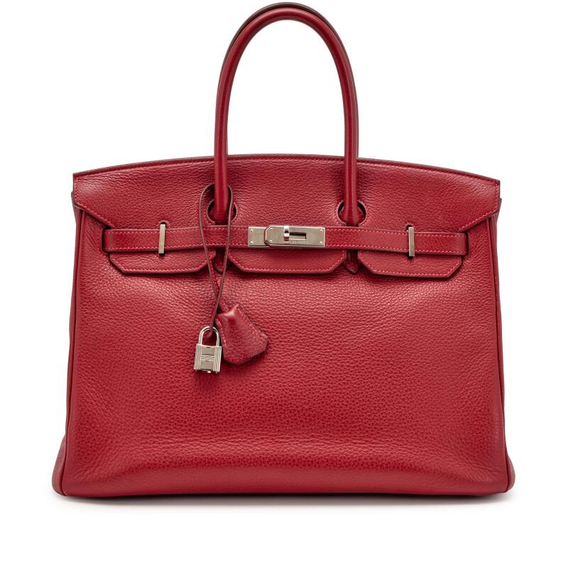 Rogue Vif Togo Birkin 35 Palladium Hardware, 1 Rogue Vif Togo Birkin 35 Palladium Hardware, (1)