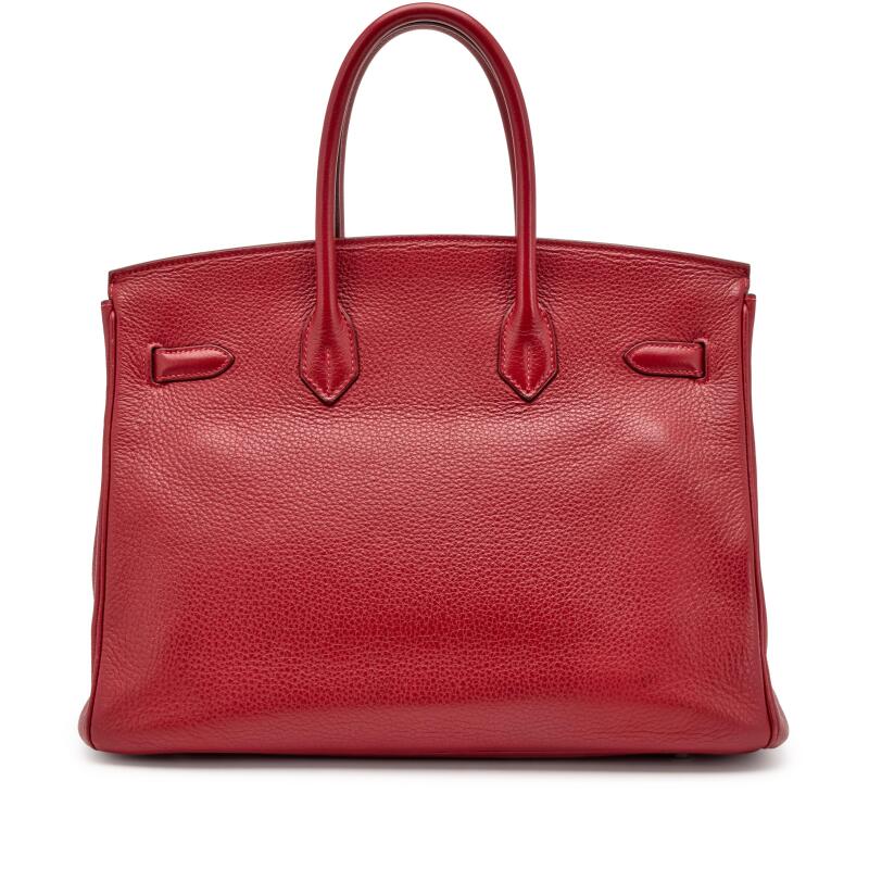 Rogue Vif Togo Birkin 35 Palladium Hardware, 2 Rogue Vif Togo Birkin 35 Palladium Hardware, - Image 2