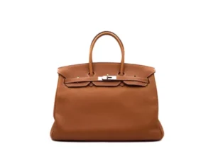 Birkin 35 Gold Togo with Palladium Hardware