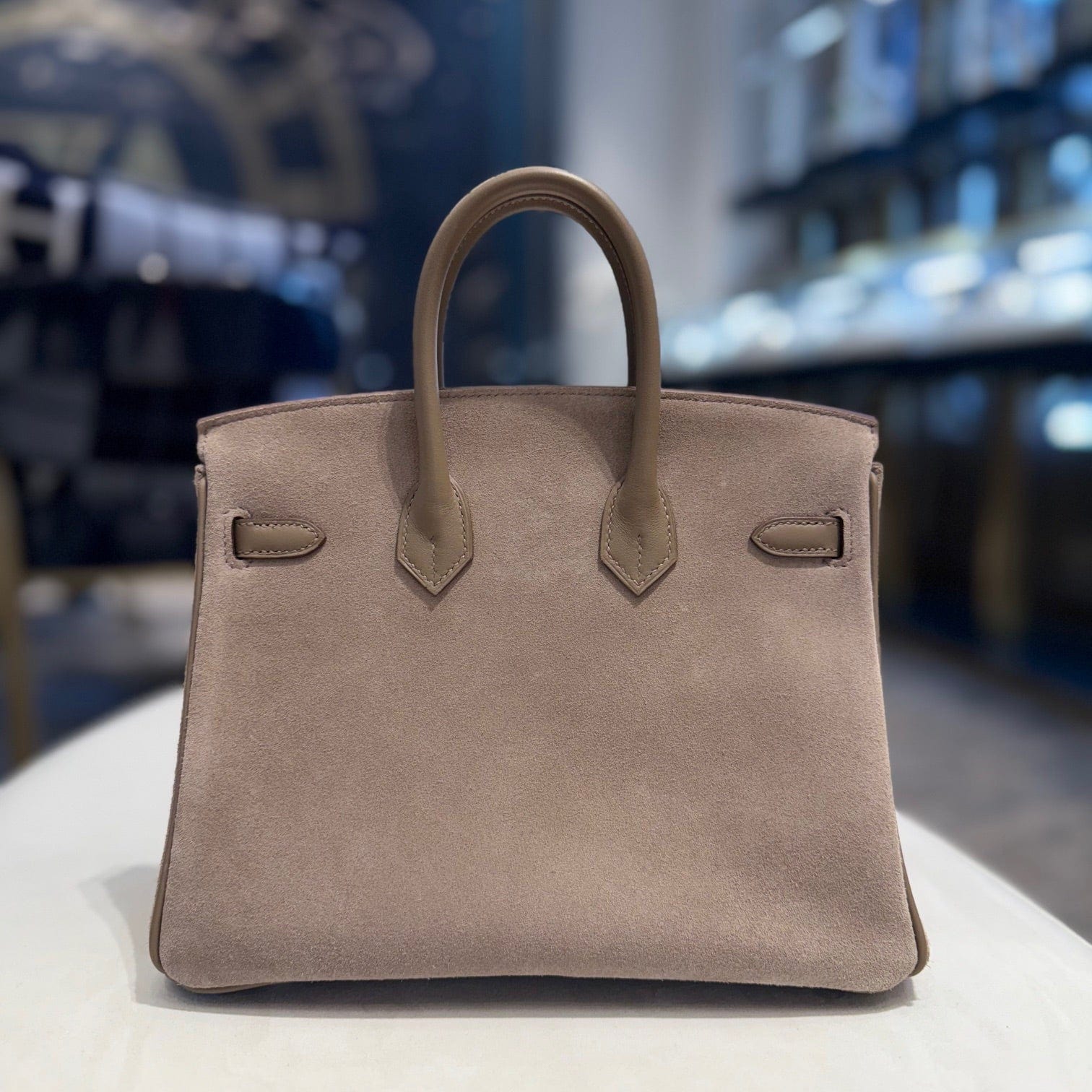 Hermès Gris Caillou Etoupe Birkin 25 Grizlly Swift Calfskin Palladium Hardware 2 Hermès Gris Caillou Etoupe Birkin 25 Grizlly Swift Calfskin Palladium Hardware - Image 2